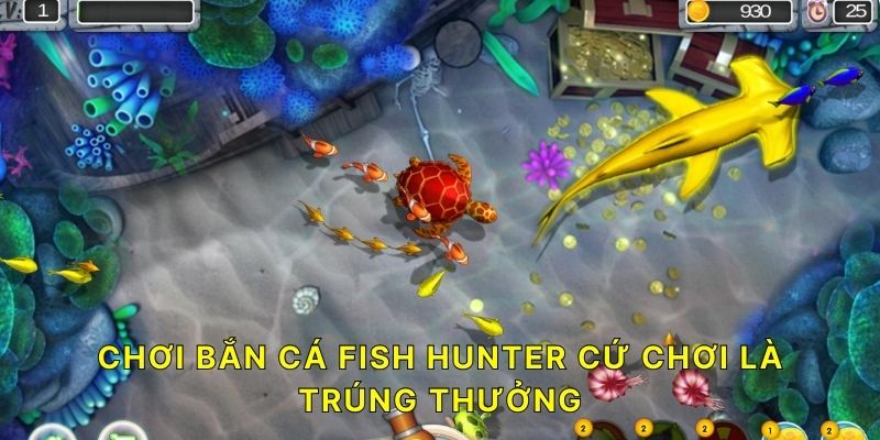 Chơi bắn cá Fish Hunter cứ chơi là trúng thưởng