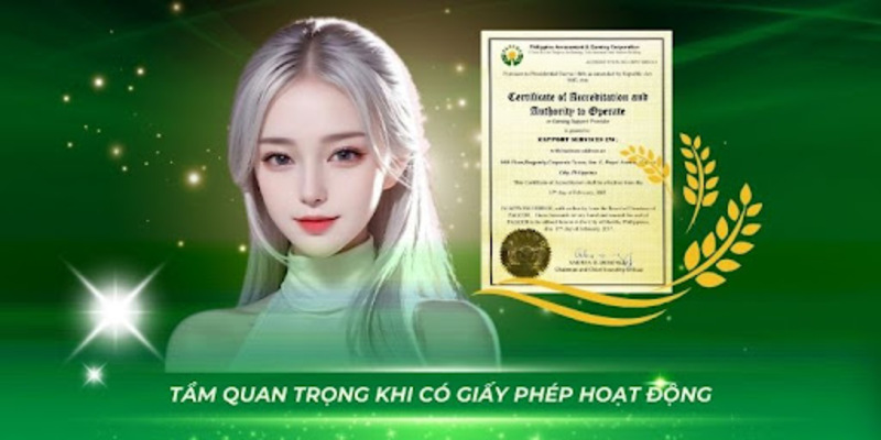 Giấy phép hoạt động giúp nâng cao uy tín của nhà cái online For88