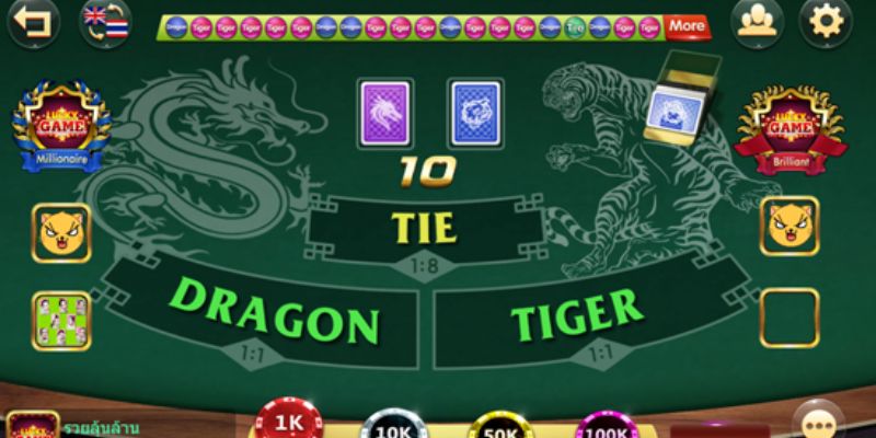 Cách chơi từng cửa cược Dragon Tiger