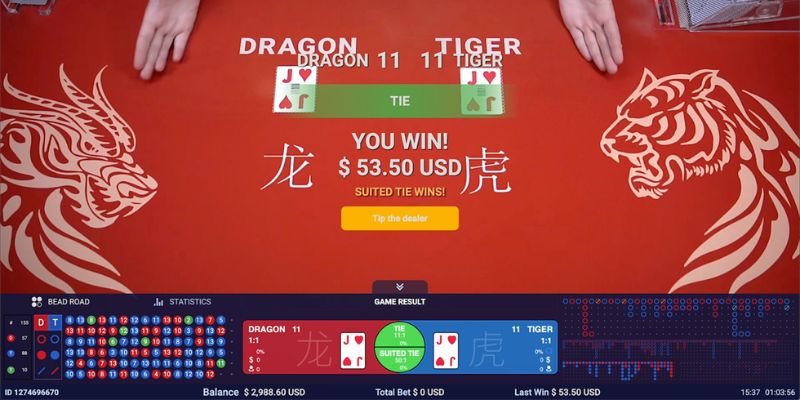 Giới thiệu về game Rồng Hổ FOR88 online